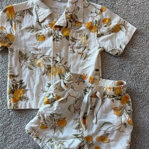 Kith Kids Citrus Print Shorts